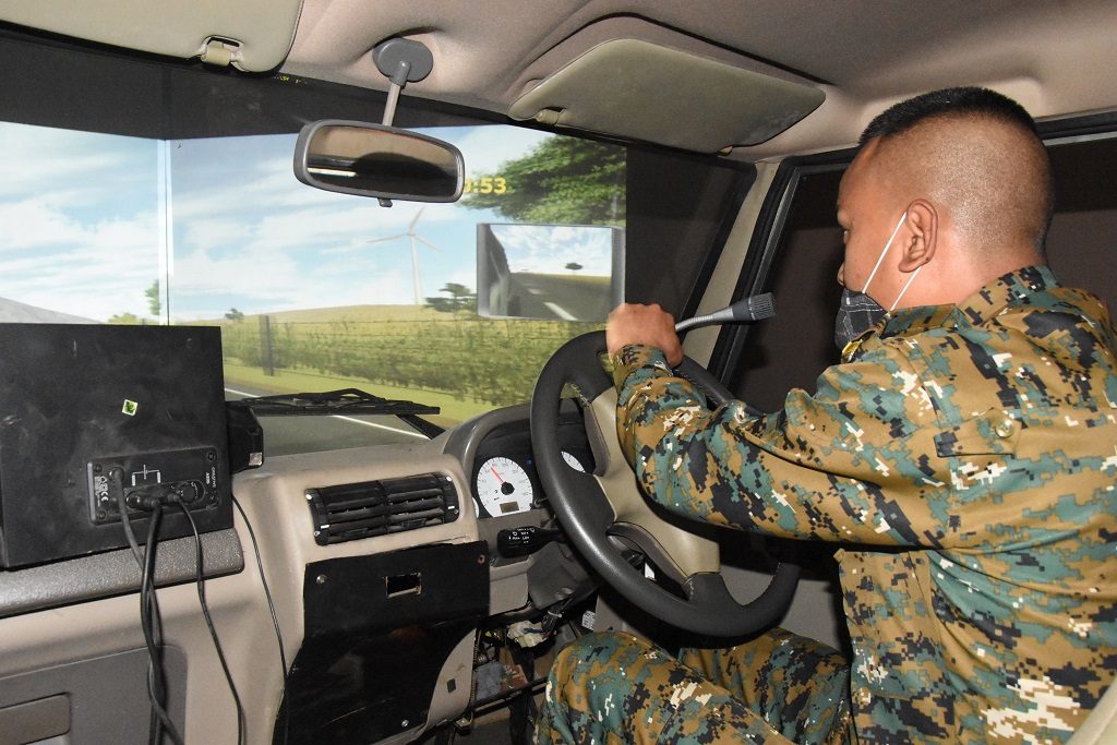 Photograph of Driving Simulator