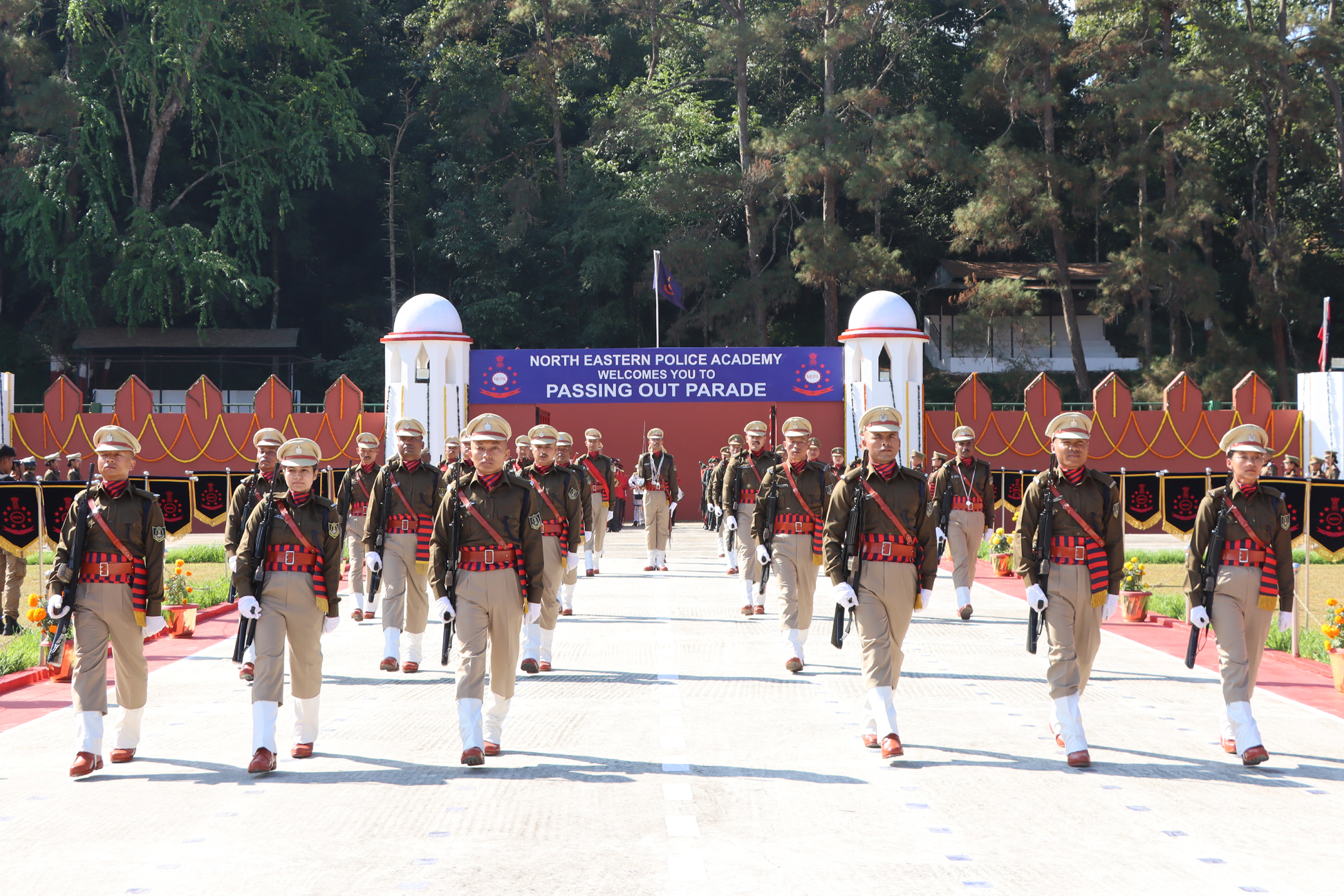 Training activity at North Eastern Police Academy, photo 2