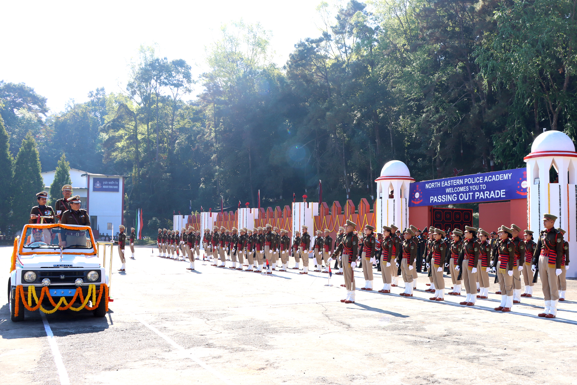 Training activity at North Eastern Police Academy, photo 3